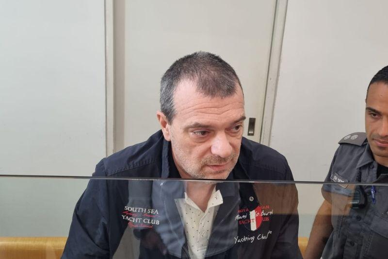 אדוארד קצ'ורה בבית המשפט | צילום: שירות רדיו חיפה