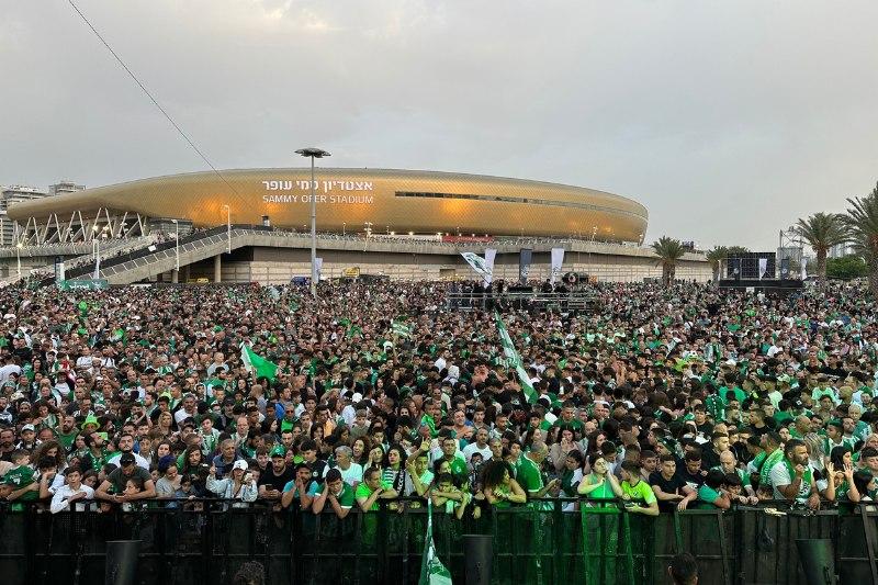 חגיגות האליפות ה-15 של מכבי חיפה | צילום: רדיו חיפה