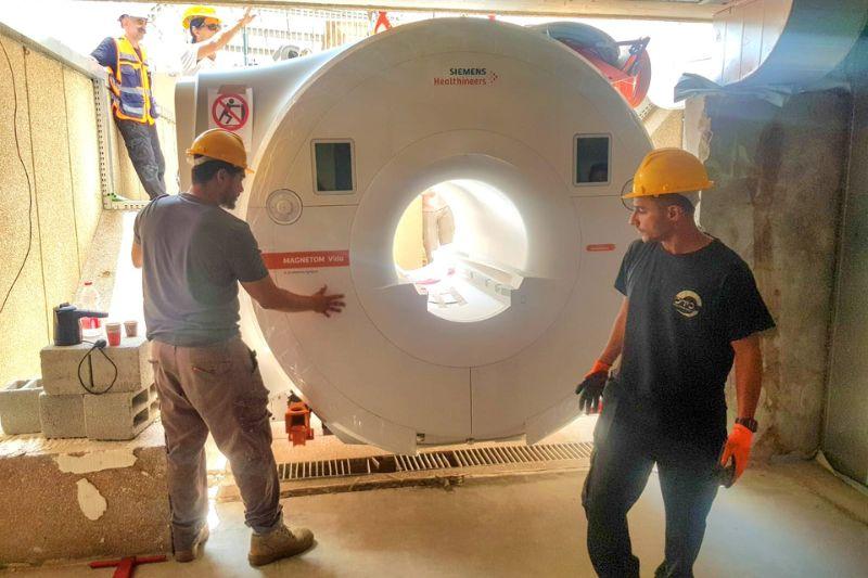 מכשיר ה-MRI המתקדם בעולם הגיע לבית החולים כרמל