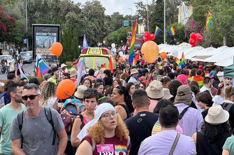מצעד הגאווה 2023 בחיפה | צילום: ענת סולומון דוברות עיריית חיפה