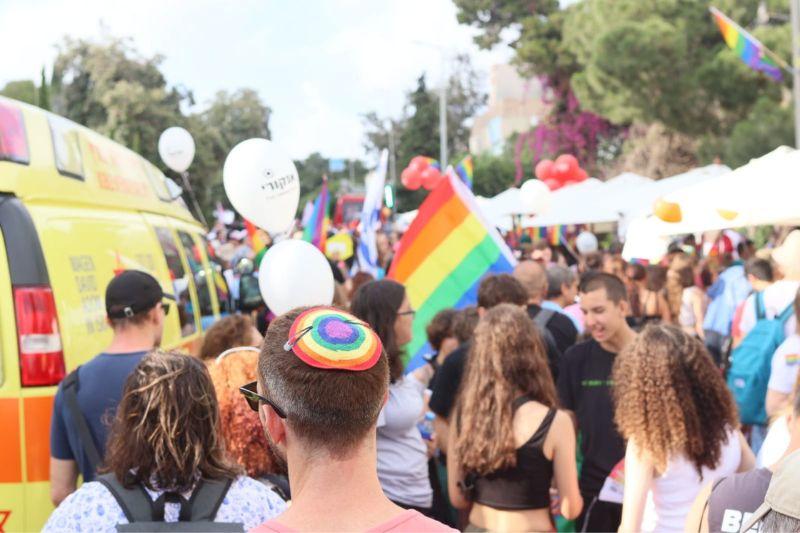מצעד הגאווה 2023 בחיפה | צילום: עומר מוזר