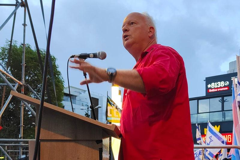 אלון פנקס | צילום: מחאת העם חיפה