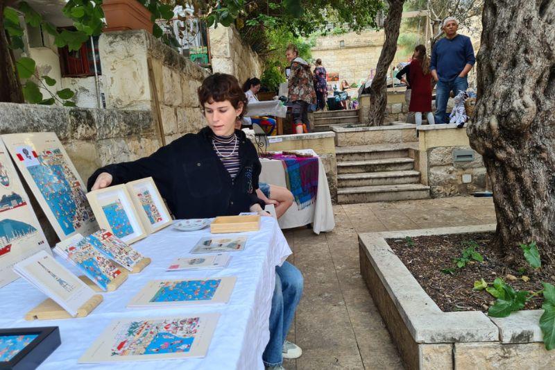 "יש שפע של יוצרים בהדר" | צילום" ענת עיבל