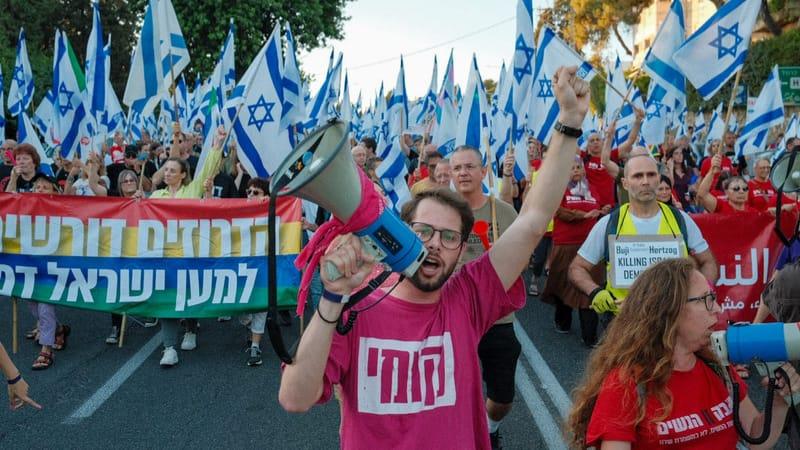 מחאת השבוע ה-25 בחיפה: 