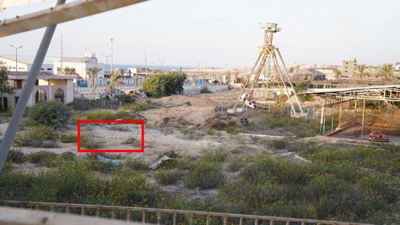 בורות שיגור ליד פארק משחקים לילדים | צילום: דובר צה
