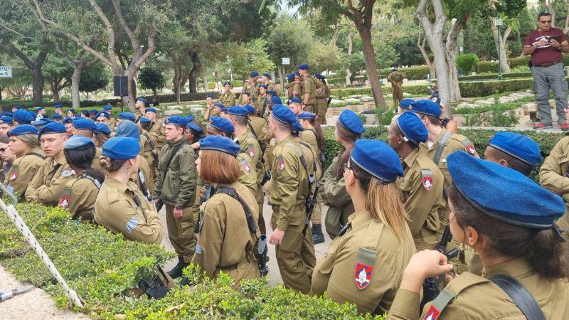 הלוויתו של רב"ט אברהם פטנה ז"ל | צילום: רדיו חיפה