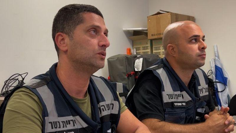 ראש העיר רועי לוי בהערכת מצב | צילום: דוברות עיריית נשר