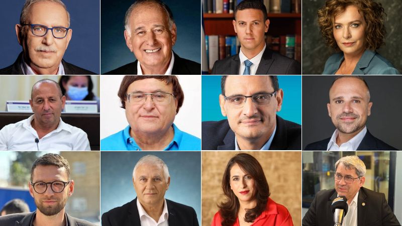 המועמדים מגיבים לסקר הבחירות האחרון של רדיו חיפה וניוז חיפה קריות