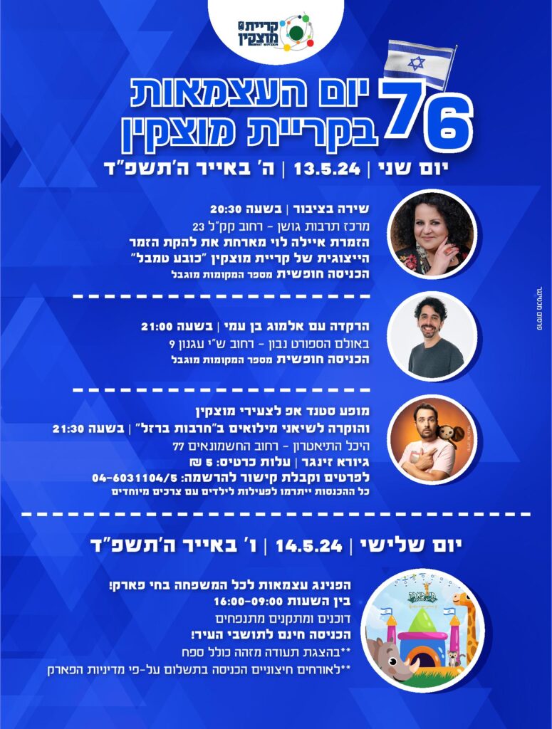 עצמאות בקרית מוצקין