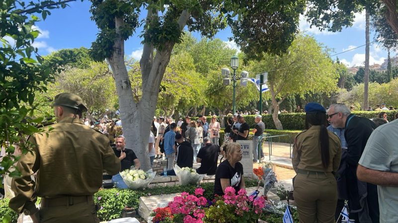 בית העלמין הצבאי בחיפה | צילום: רדיו חיפה