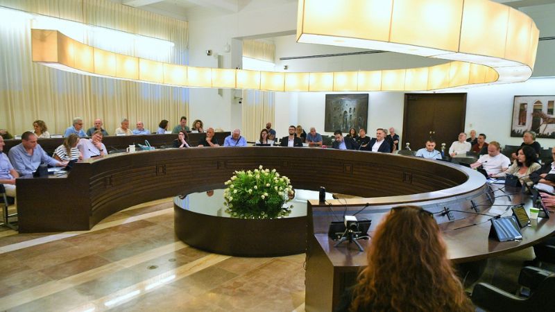 מועצת העיר חיפה | צילום: ראובן כהן, דוברות עיריית חיפה