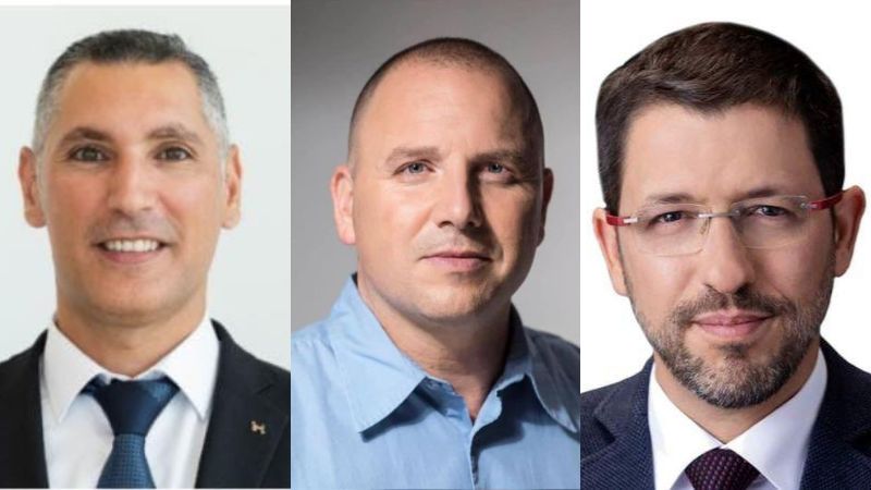 ציקי אבישר, עידו שטרנברג, משה פרץ | צילומים: ראובן קפוצינסקי, יח"צ, קרנית יהב