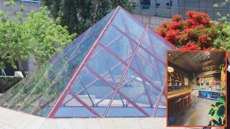 הלובר מבפנים ומבחוץ | צילום: יובל הרינג, עומר מוזר