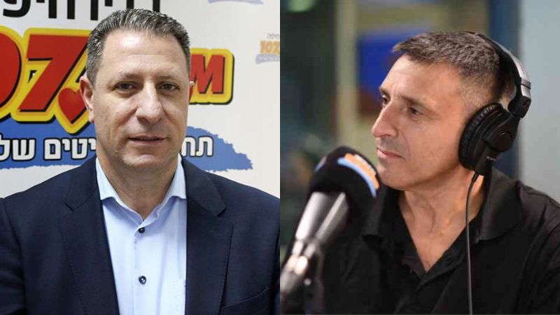 אלי בן דיין, ג'אקי ואקים | צילום: תום וקנין, רדיו חיפה