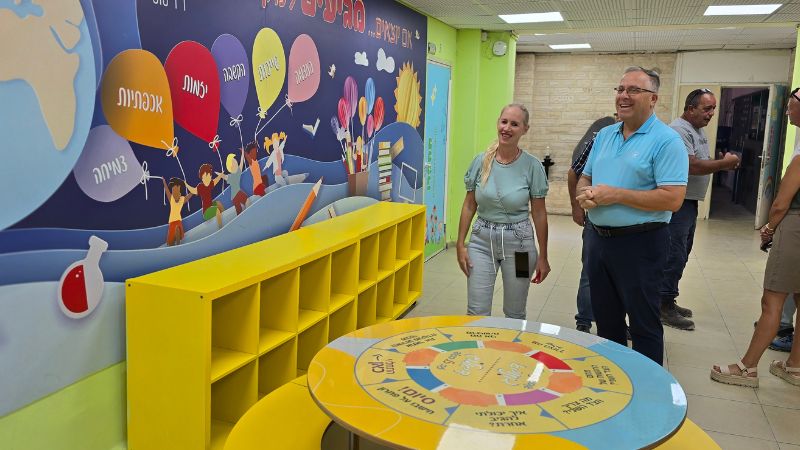 אלי דוקורסקי משיק את שנה"ל תשפ"ה | צילום: דוברות עיריית קרית ביאליק