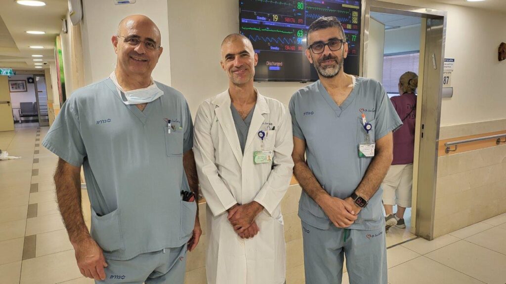 ד"ר אמנון איתן, ד"ר סלים עדוי, פרופ' רונן יפה | צילום: אלי דדון