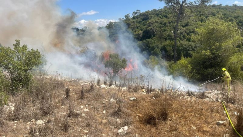 בעקבות המבצע הצבאי: צו איסור הבערת אש בכל הארץ