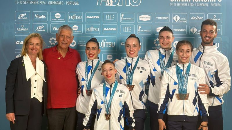 נבחרת מעופפי חיפה באליפות העולם בפורטוגל | צילום: מעופפי חיפה