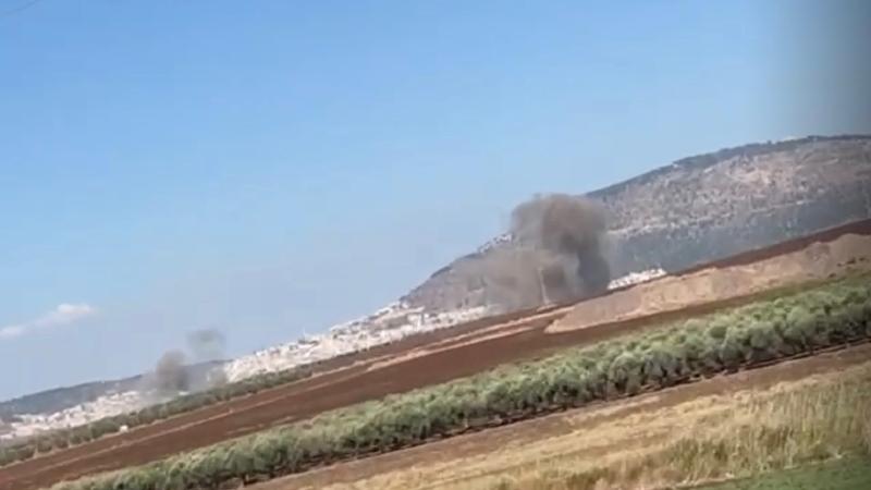 נפילות בשטח פתוח בעמקים | צילום: חדר מצב ארצי
