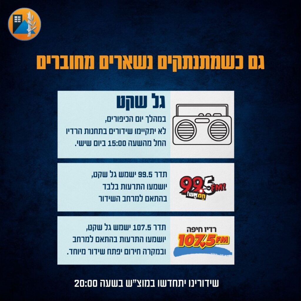 גל שקט ברדיו חיפה