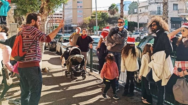 דותן ברום מדריך סיור חיפאי | צילום: אלבום פרטי