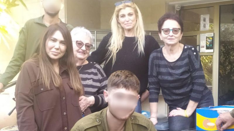 מימין לשמאל: גלינה סמיק, לדה וקנין, לילי סיגל, שרלן אבוטבול | צילום: אלבום פרטי