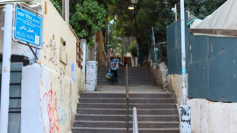 סמטת הלל יפה | צילום: עומר מוזר