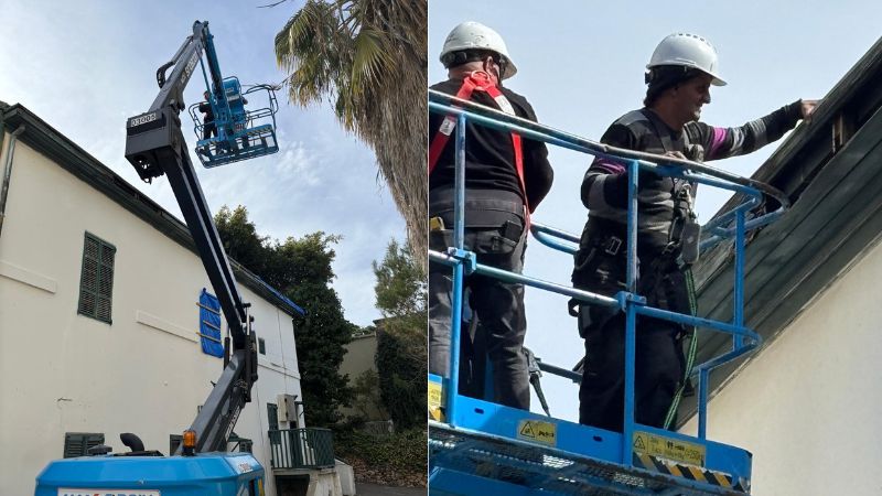 משפצים את מכון שומאכר | צילום: פרופ' יוסי בן ארצי