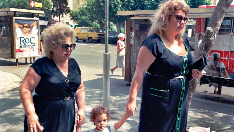 שלושה דורות בבית הקרונות | צילום: עוזי פורת