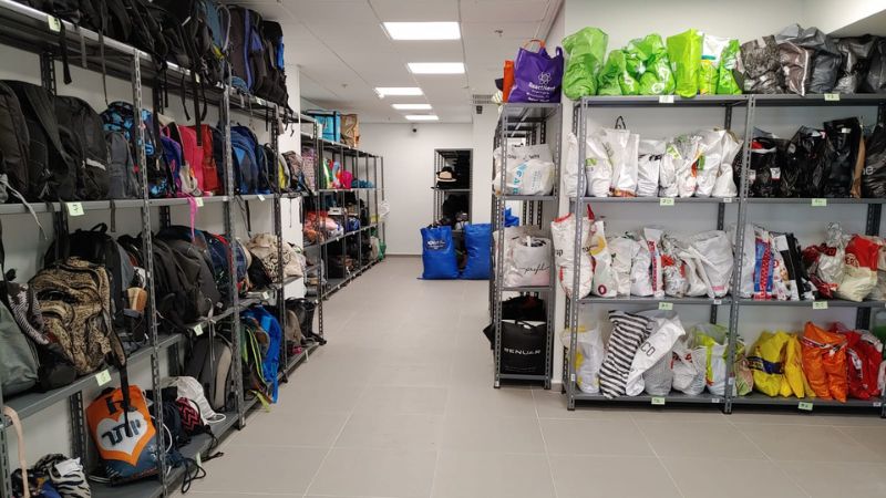 מחלקת האבידות | צילום: דוברות רכבת ישראל