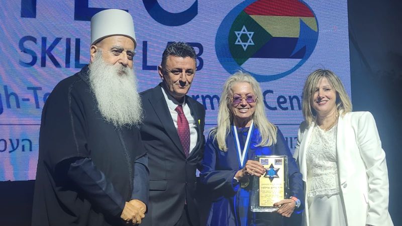 הענקת אות יקירת העדה הדרוזית לד