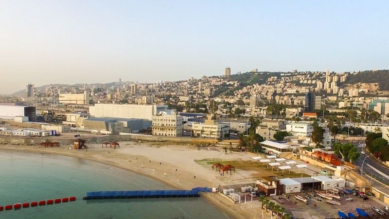 החוף השקט | צילום: דוברות עיריית חיפה