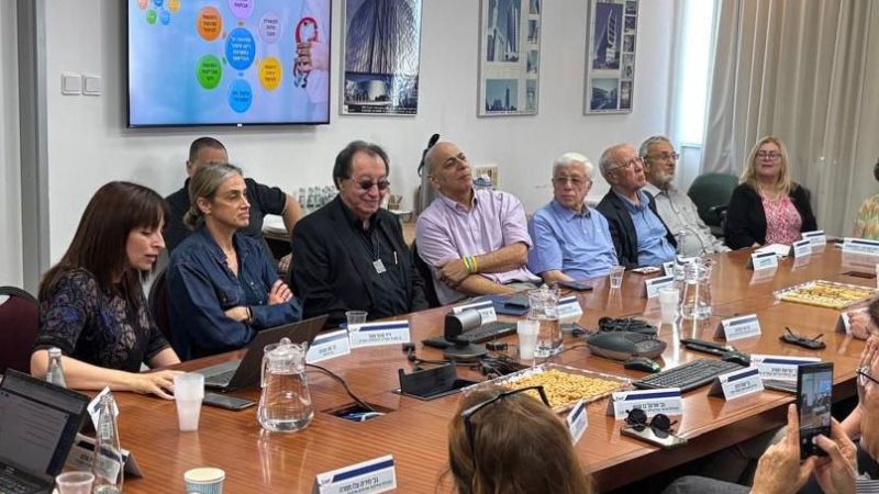 ההרצאה בוועדת הבריאות | צילום: ועדת הבריאות
