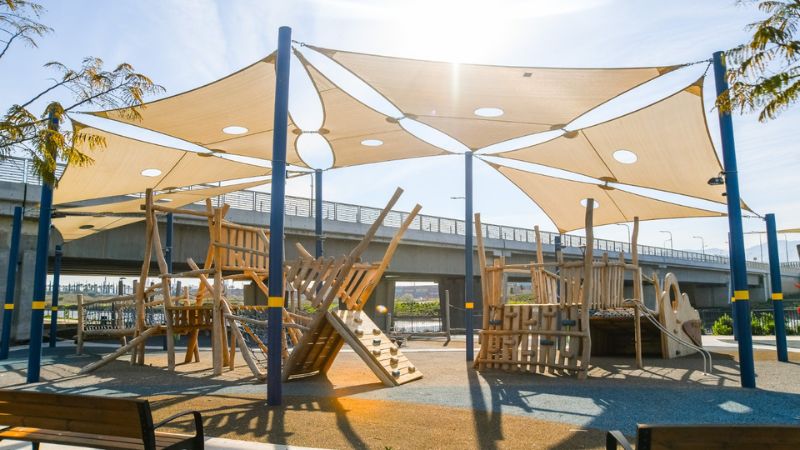 פארק הגשרים בקישון | צילום: ניר בלזיצקי, דוברות עיריית חיפה