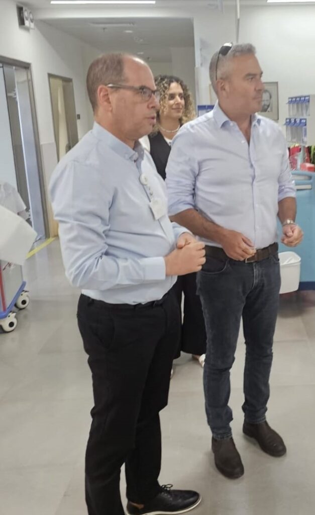 דודו כהן בסיור עם מנכ