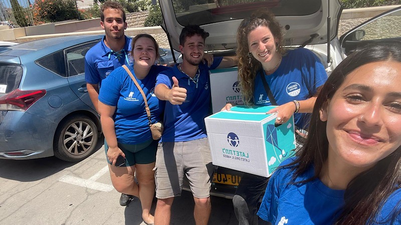 השומר החדש: חניכי תנועת הנוער התגייסו לסייע לתושבי חיפה