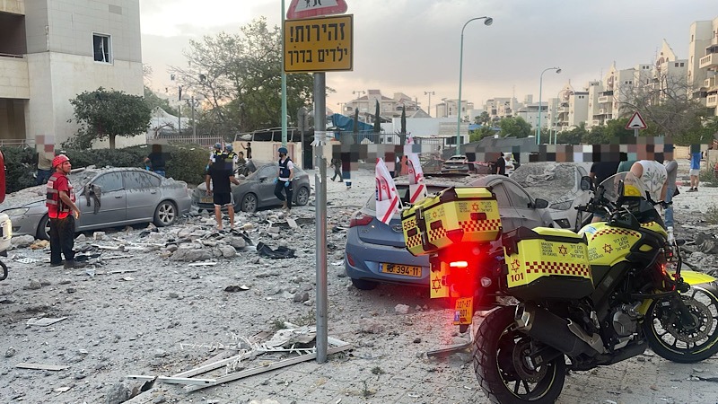 על רקע הכרזת טראמפ על הפסקת אש, שישה מטחים לעבר ישראל