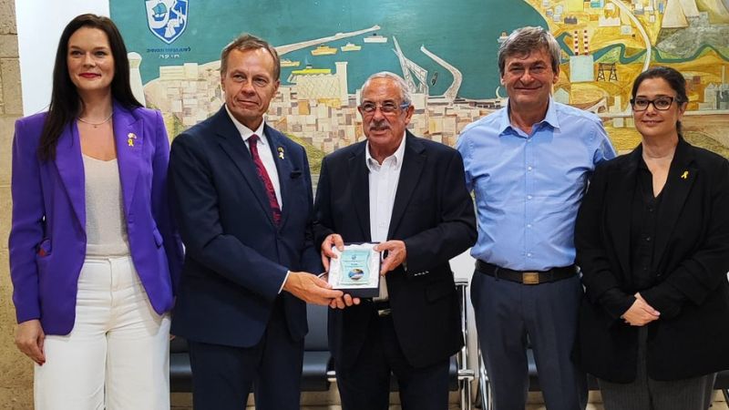 לשכת המסחר חיפה והצפון בסדרת מהלכים דיפלומטיים לחיזוק הכלכלה האזורית