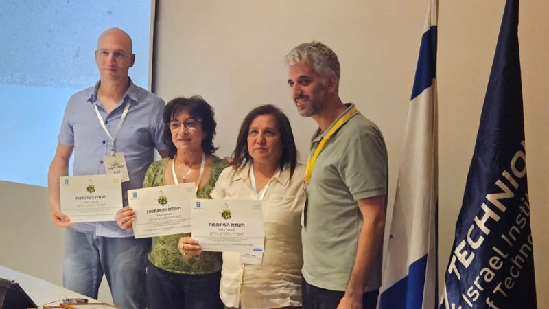 והזוכה במקום הראשון: המיזם שבילי המפרץ הירוק