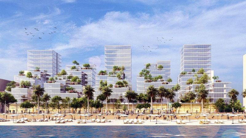 הדמיה של הפרויקט בקריית חיים | קרדיט: דור סבג ושוורץ בסנוסוב אדריכלים