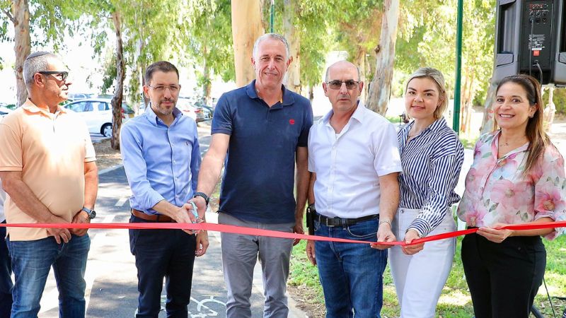 מוצקין עוברת לתחבורה ירוקה: נחנך שביל האופניים הראשון בעיר