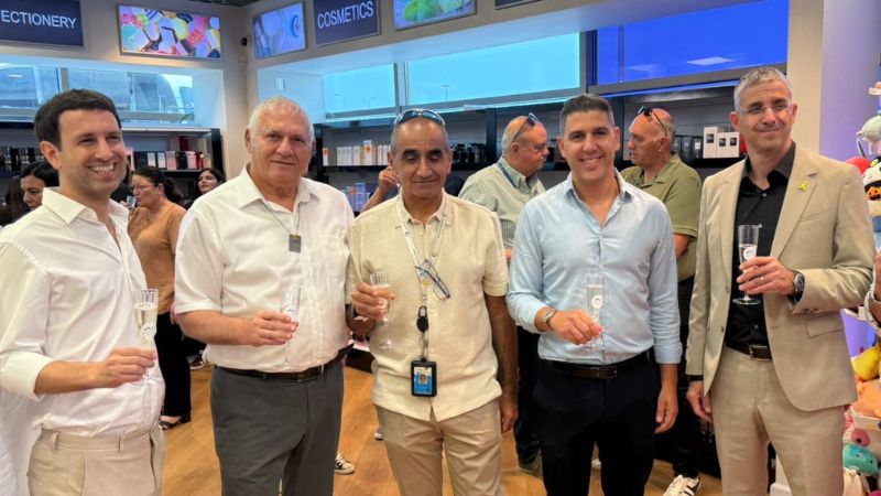 מימין: שרון קדמי, איתי לב, מאיר כהן, אביהו האן, שרון אג'ובל | צילום: חגית הורנשטיין