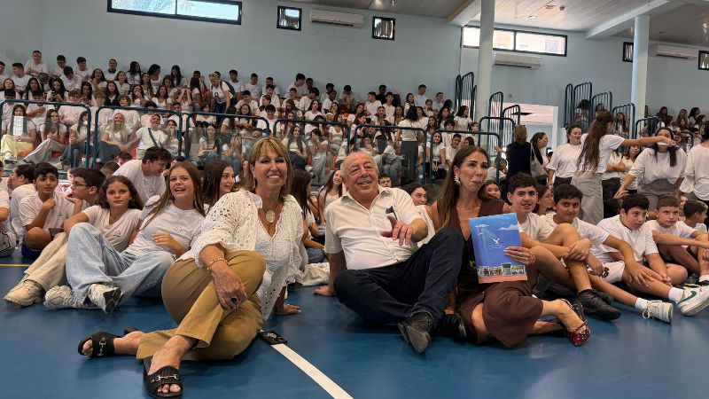 ראש העיר קרית ים, דוד אבן צור, פתח את שנת הלימודים תשפ