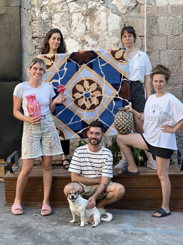האמנים בעלי שלושת הסטודיואים החדשים בעיר התחתית | צילום: תמר שטסמן