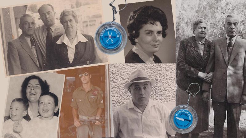 שלושה דורות של השחזה עדינה. משפחת נוסבאום | צילומים: אלבום פרטי