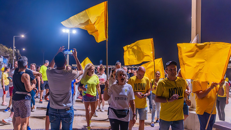 הערב בחוף דדו רצים לתקווה: ״בואו לרוץ עד החטוף האחרון״