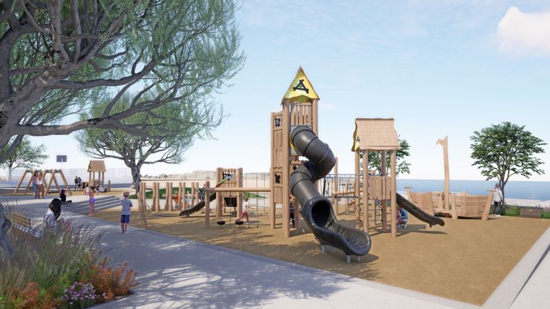 העבודות לחידוש טיילת רוזנפלד בשכונת בת גלים יוצאות לדרך