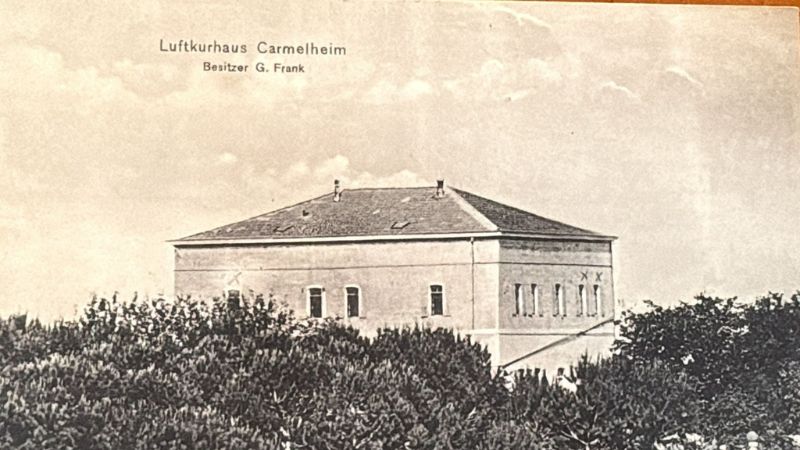 בית לופטקור, כרמלהיים. מתוך אוסף גוטליב שומאכר של אוניברסיטת חיפה