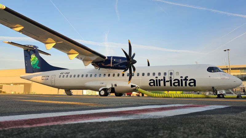 WELCOME: אייר חיפה מתחדשת במטוס נוסף, הרביעי במספר, ונערכת להכפלת צי המטוסים