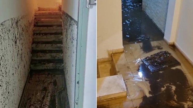 העירייה ביטלה פתחי ניקוז ברחוב שושנת הכרמל. הדיירים: 